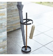 Porte parapluie rond noir Yamazaki