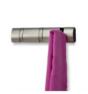 Porte manteau Flip nickel 3 crochets