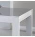 Table à manger blanche 130 cm