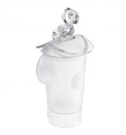 Boite coton tiges Flori transparente Koziol