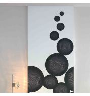 Décor mural numérique Fusion Noir non tissé