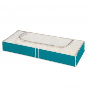 Housse de rangement sous lit turquoise Wenko