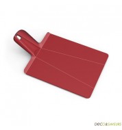 Planche à découper design Chop 2 pot plus rouge Joseph Joseph