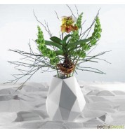 Vase design Rosenthal Surface (blanc - 18 cm)