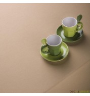 Nappe rectangulaire coton sable (250x380cm) grande nappe