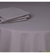 Serviette de table tissu coton (50x50cm) - gris