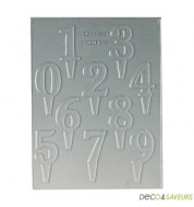 Moule chocolat chiffres Paderno