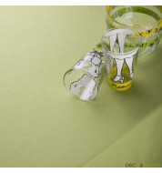 Nappe rectangulaire coton vert (250x380cm) grande nappe