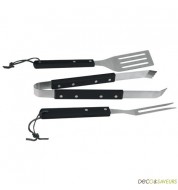 Kit barbecue 3 couverts à barbecue Contento