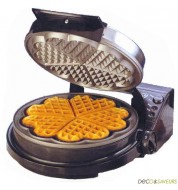 Gaufrier en inox 1000 W