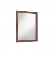 Miroir mural en bois massif 80x100 cm