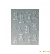 Moule chocolat échecs - Paderno