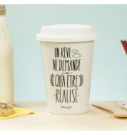 Mug take away Un rêve Mr Wonderful