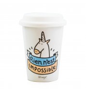 Mug licorne Take Away Mr Wonderful