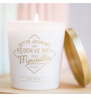 Bougie parfumée Merveilles rose