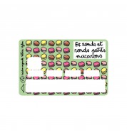 Sticker CB Macarons Valérie Nylin
