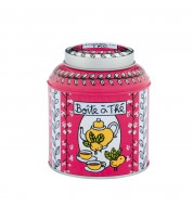 Boite à thé en vrac Colibri rose
