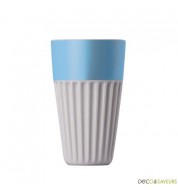 Mug sans anse en porcelaine Thomas (x1) Bleu