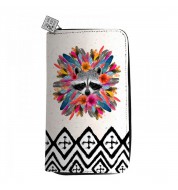 Portefeuille compagnon femme Raccoon Laissez Lucie faire