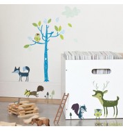 Stickers enfant forêt