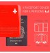 Protege passeport familial rouge