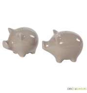 Salière et poivrière Cochons