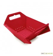Passoire pliable Joseph Joseph rouge