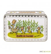 Boite metal Derrière la porte - Sucre de canne