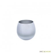 Verrine en verre argent (x1)
