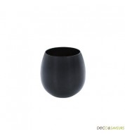 Verrine en verre noire (x1)