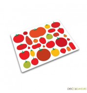 Planche à découper en verre Joseph Joseph Tomates