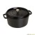 Cocotte en fonte Staub ronde noire - 30 cm