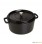 Cocotte en fonte Staub ronde noire - 30 cm