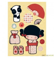 Stickers enfant japon (Aoki)