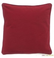 Housse de coussin rouge 40x40cm - Java Rouge