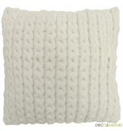 Housse de coussin deco 45x45cm - Boerkarest ivoire