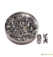 Emporte pièce alphabet