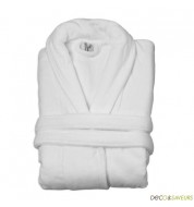 Peignoir velours col châle - XL