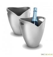 Seau à champagne Pulltex argent