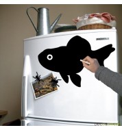 Stickers frigo ardoise Poisson (magnétique)