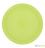 Assiettes repas vertes faïence (x 1)
