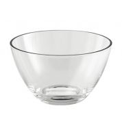 Saladier en verre rond 24 cm