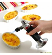 Coffret chalumeau crème brûlée Mastrad  ( 4 ramequins)