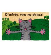 Paillasson Derrière la porte Vous me plaisez