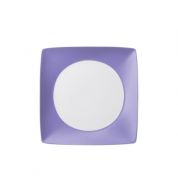 Assiette carrée en porcelaine Thomas - lavender plate 23 cm (x1)