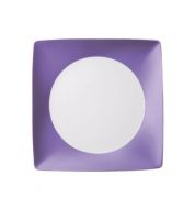 Assiette carrée en porcelaine Thomas - lavender plate 28 cm (x1)
