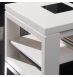 Table basse relevable bois blanche