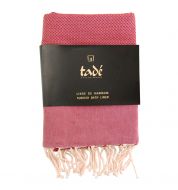 Fouta rouge Tadé