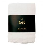 Drap de bain Hammam blanc Tadé