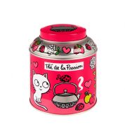 Boite à thé Derrière la porte (passion rose)